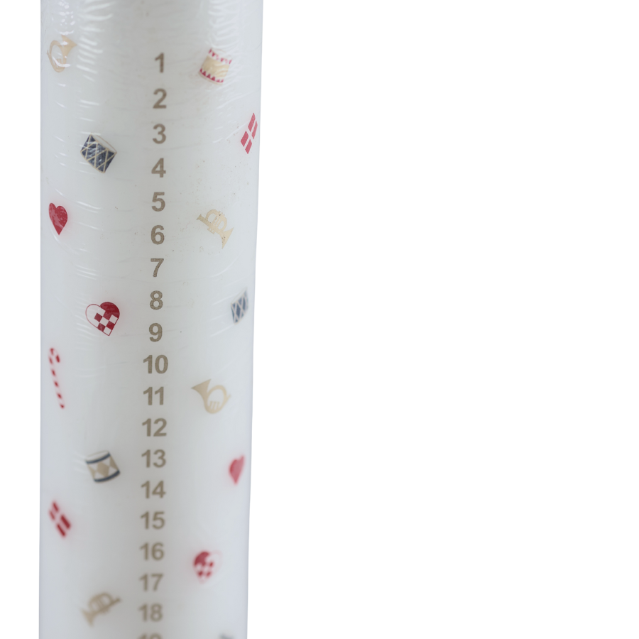 Kalenderlys (25x5cm)