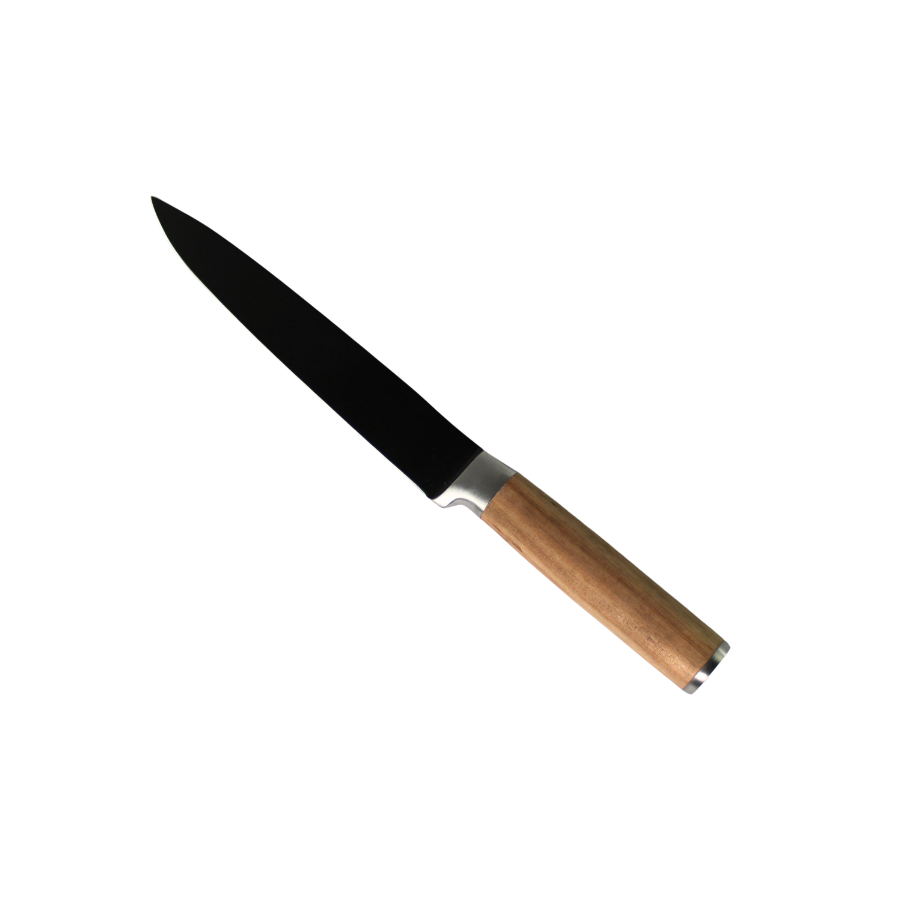 Køkkenkniv m Sort Blad BENNIT (33cm)
