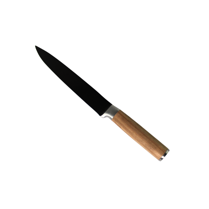 Køkkenkniv m Sort Blad BENNIT (33cm)