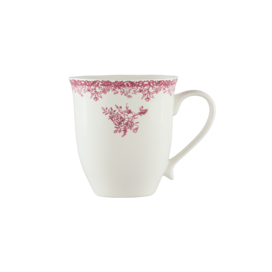 6 stk. Krus DINNA i Bordeaux