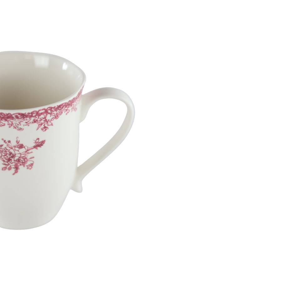 6 stk. Krus DINNA i Bordeaux