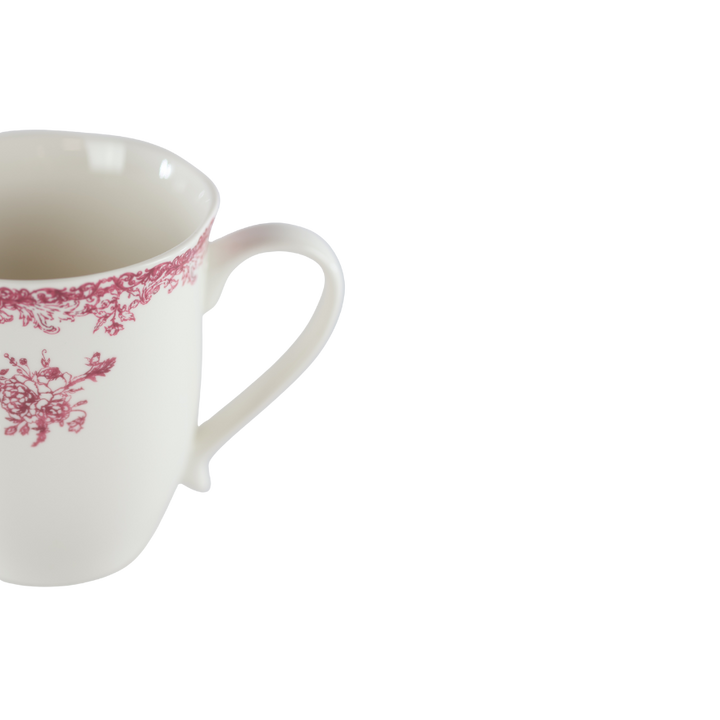 6 stk. Krus DINNA i Bordeaux