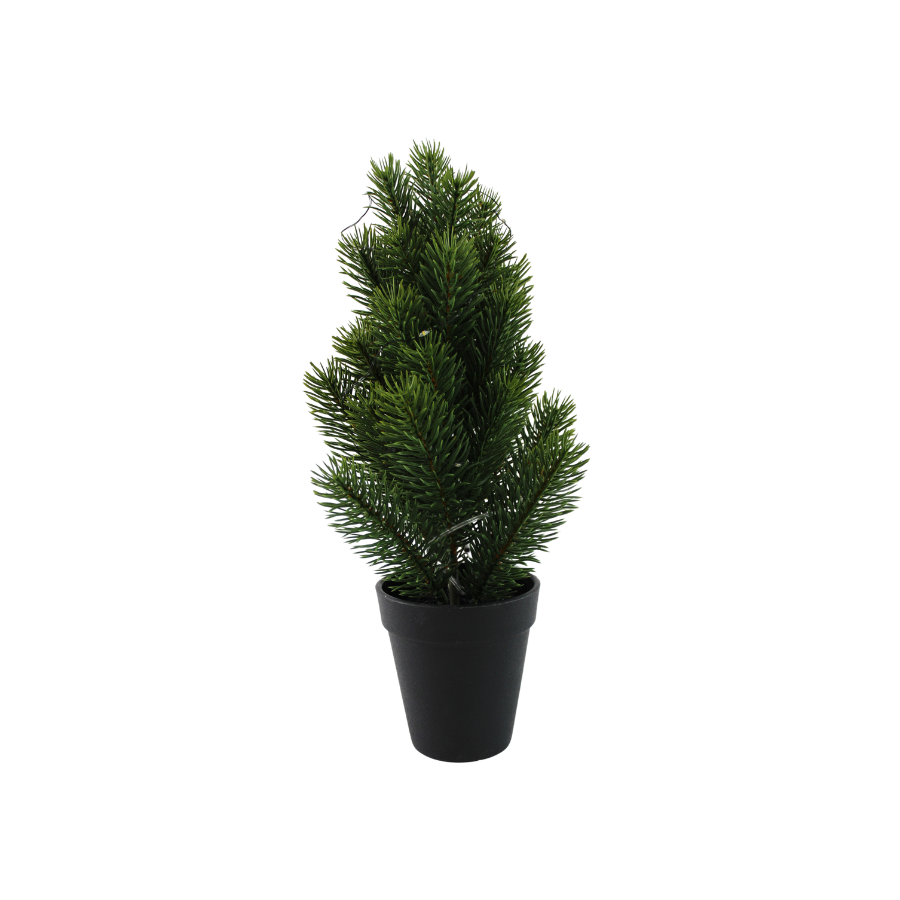 Kunstig Træ m. 10 LED Lyskæde (24cm)