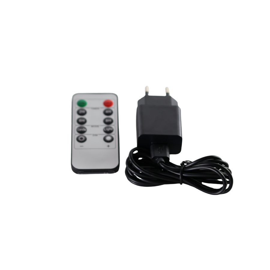 LED Fyrfadslys, Genopladelig