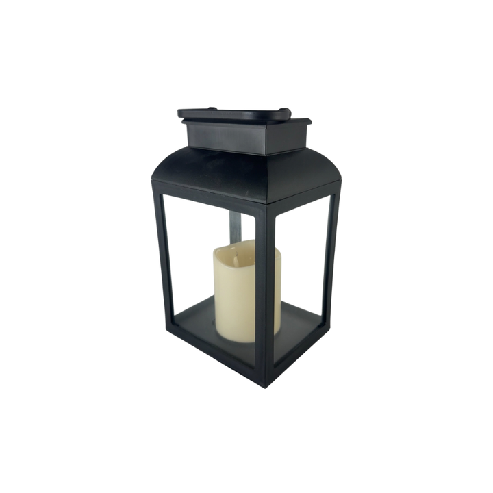 Lanterne med LED Lys (15x12,2x25cm)