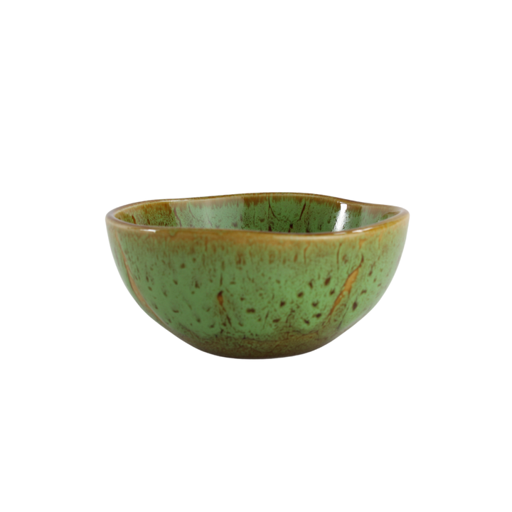 Lille Keramik Skål i Grøn