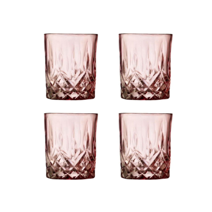 Lyngby - Whiskeyglas Sorrento Pink 32 cl