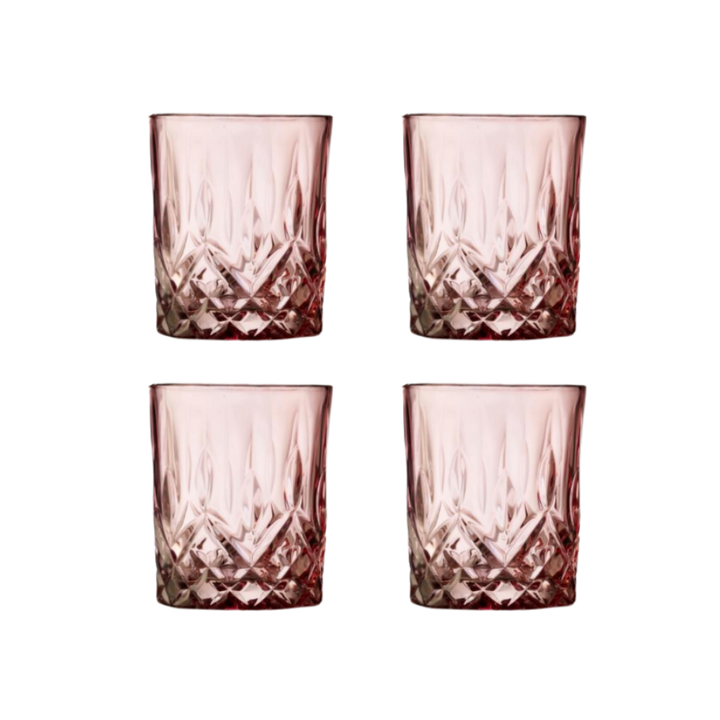 Lyngby - Whiskeyglas Sorrento Pink 32 cl