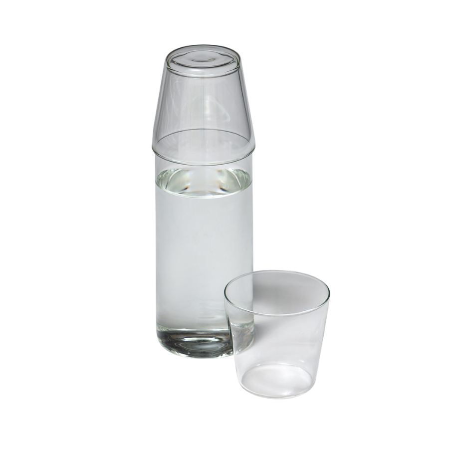 MILK Karaffel + 2 stk Glas Klar