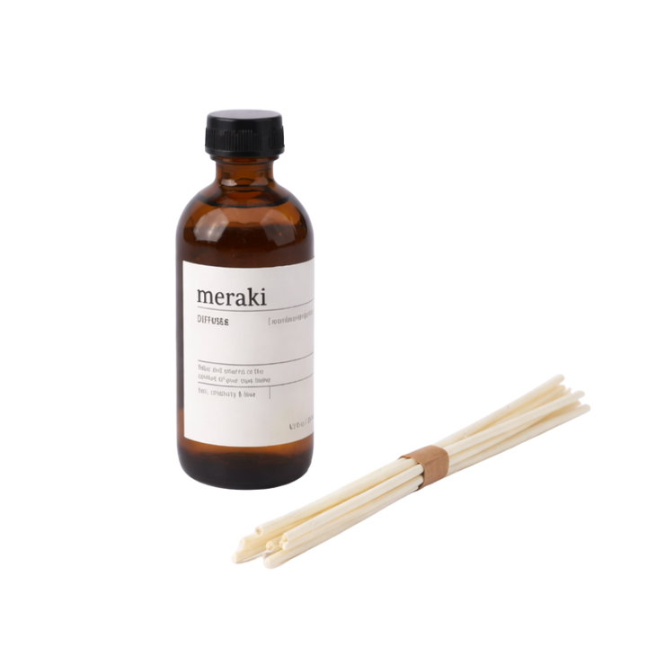 Meraki - Duftfrisker m. 7 Pinde Scandinavian Garden 120ml