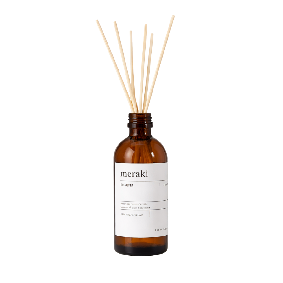 Meraki - Duftfrisker m. 7 Pinde Scandinavian Garden 120ml