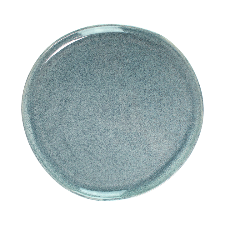 6 stk. Keramik Middagstallerkener BRITNEY i Blå (Ø26,5cm)