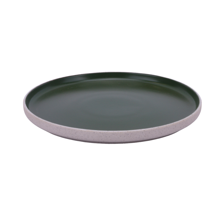6 stk. Middagstallerkener CELENE i Grøn (Ø26,4cm)