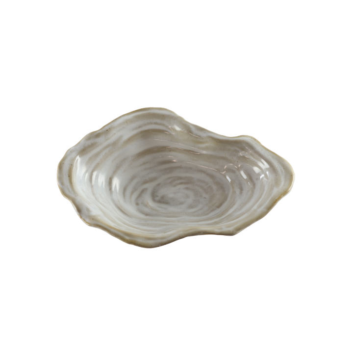 Musling Skål i Keramik METIN (23x16x6,6cm) Beige
