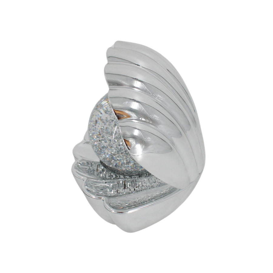 Muslingskal Lampe. 3xAAA baterier (excl) og USB