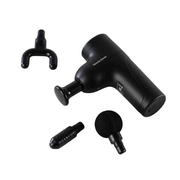 Nordic Sense - Mini Massagepistol Sort
