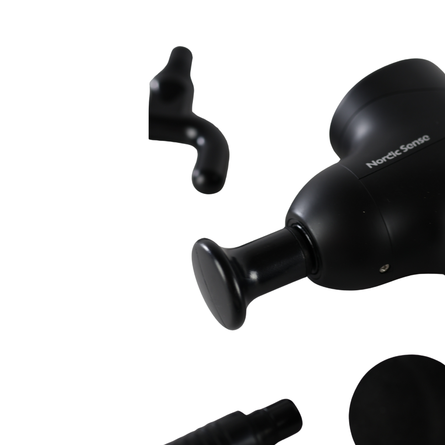 Nordic Sense - Mini Massagepistol Sort