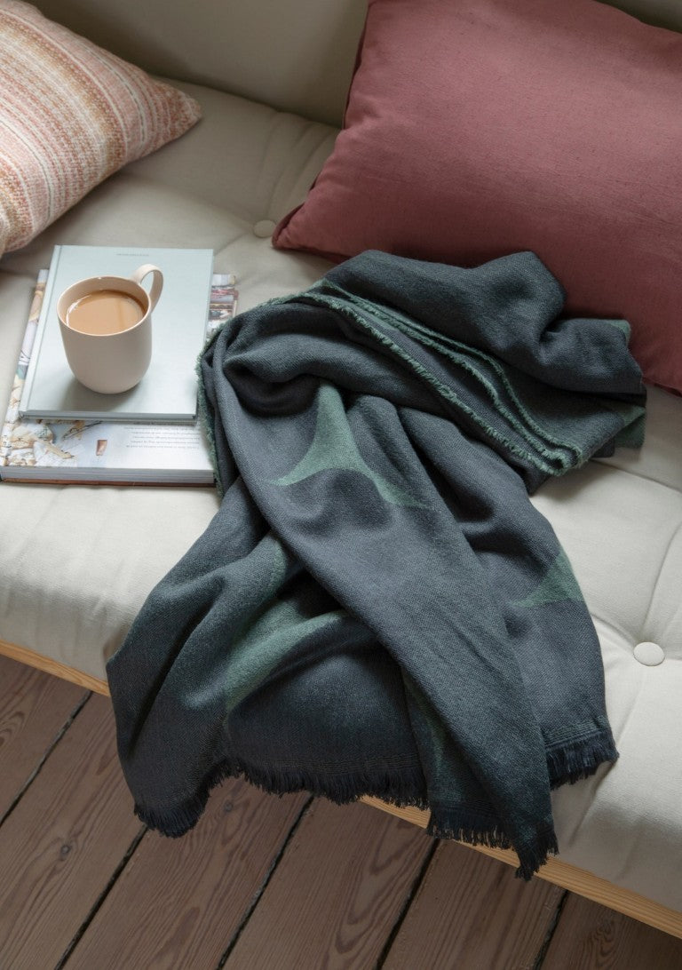 Plaid Loop Grøn (130x180cm)