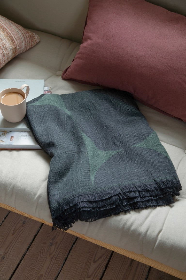 Plaid Loop Grøn (130x180cm)