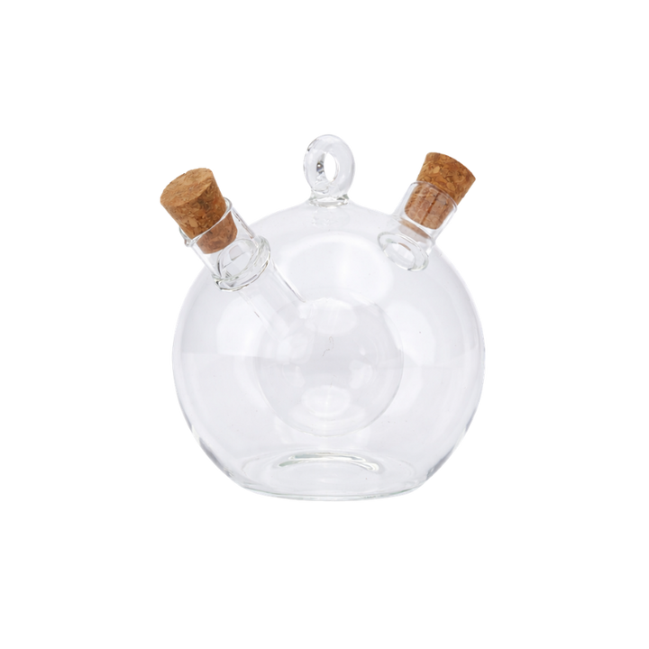 Olie- og Eddiekeflaske Glas