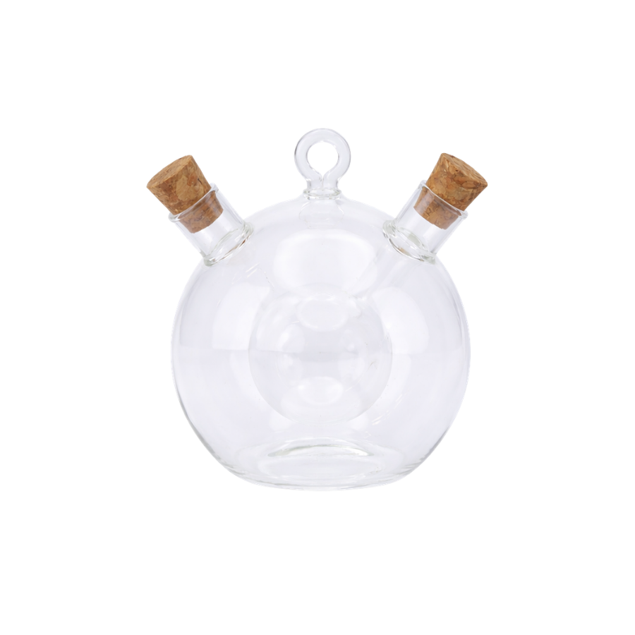 Olie- og Eddiekeflaske Glas