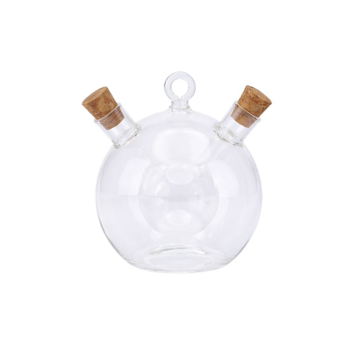 Olie- og Eddiekeflaske Glas