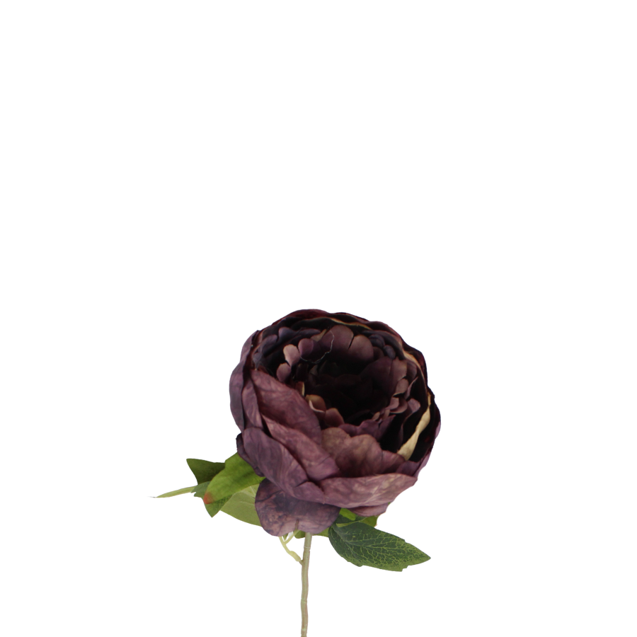 Pæon Blomst (H57cm) Lyse Lilla