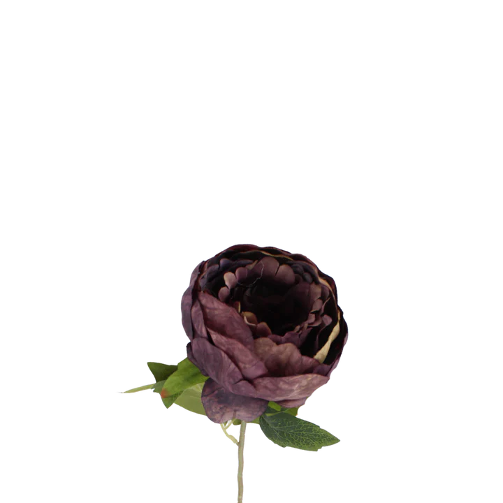 3 stk. Pæon Blomst i Lyse Lilla (H57cm)