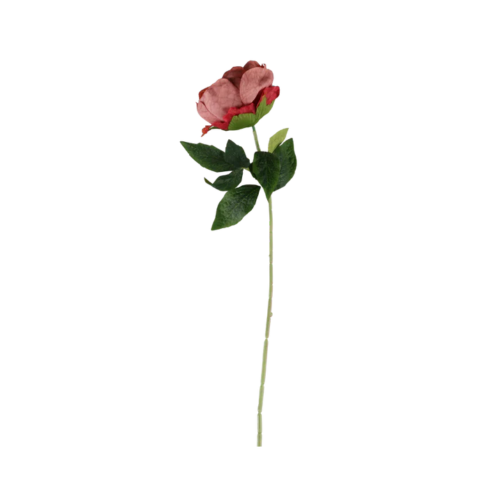 3 stk. Pæon Blomster i Rød (H57cm)