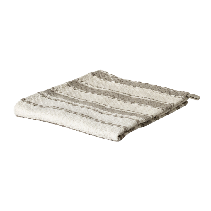 Plaid Bomuld Natur/Beige 130x170cm