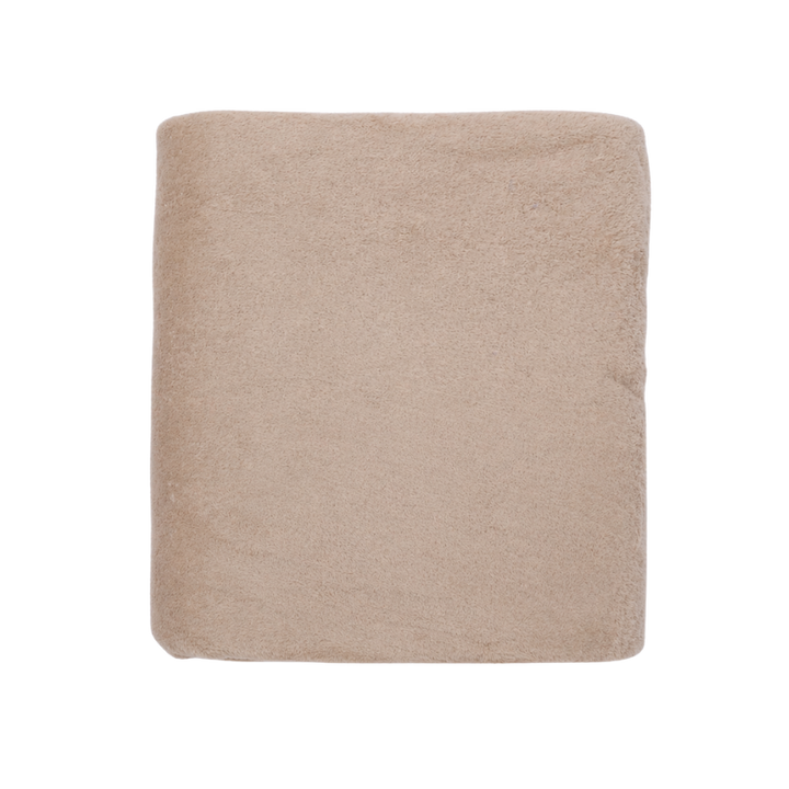 Plaid Luksus Fleece 130x150cm Beige