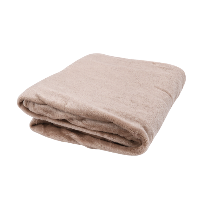 Plaid Luksus Fleece 130x150cm Beige