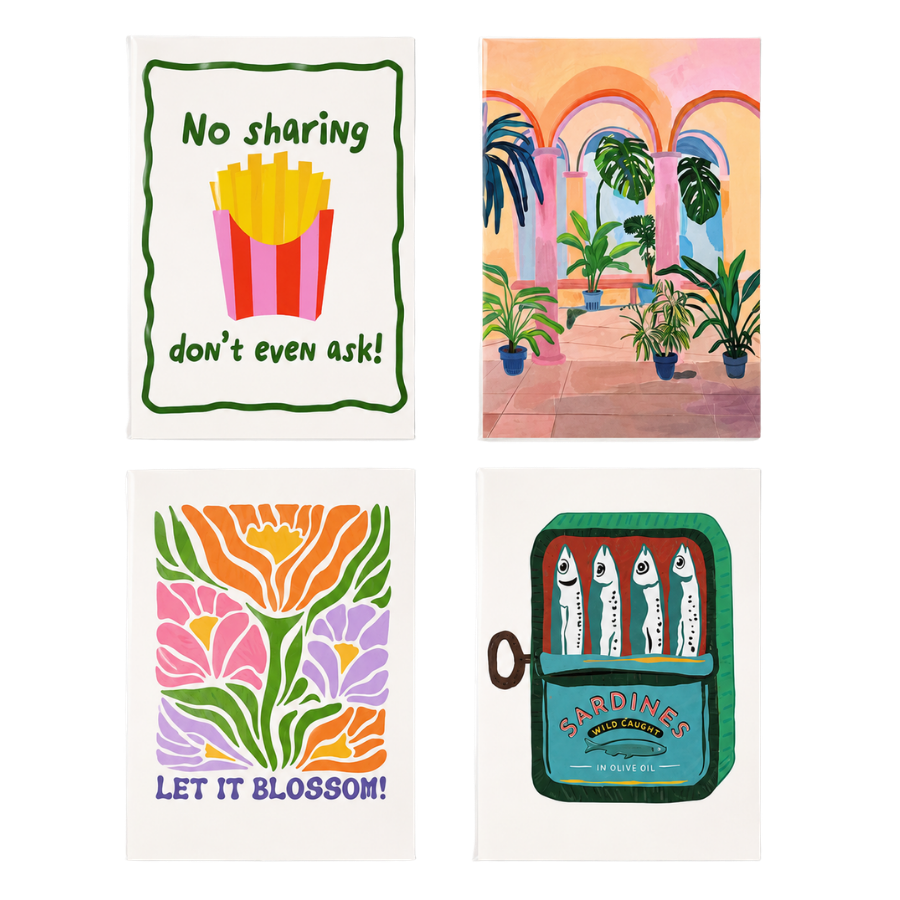 Plakat i Flere Designs 21x30cm