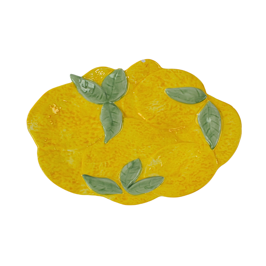 Skål Citron Design Gul GABI (28x19x2,7cm)