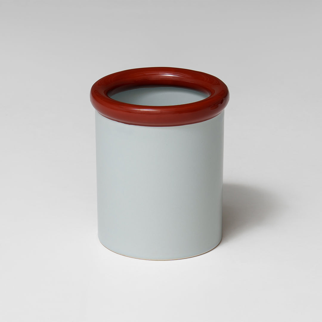ROD Krukke (7 x 23,3cm) Lys Blå og Terracotta