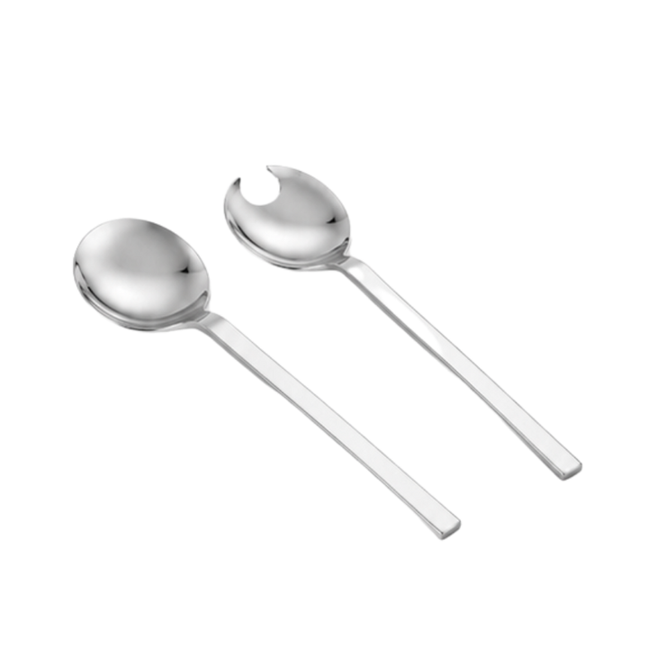 Salatbestik i silver DENIZE  2 dele