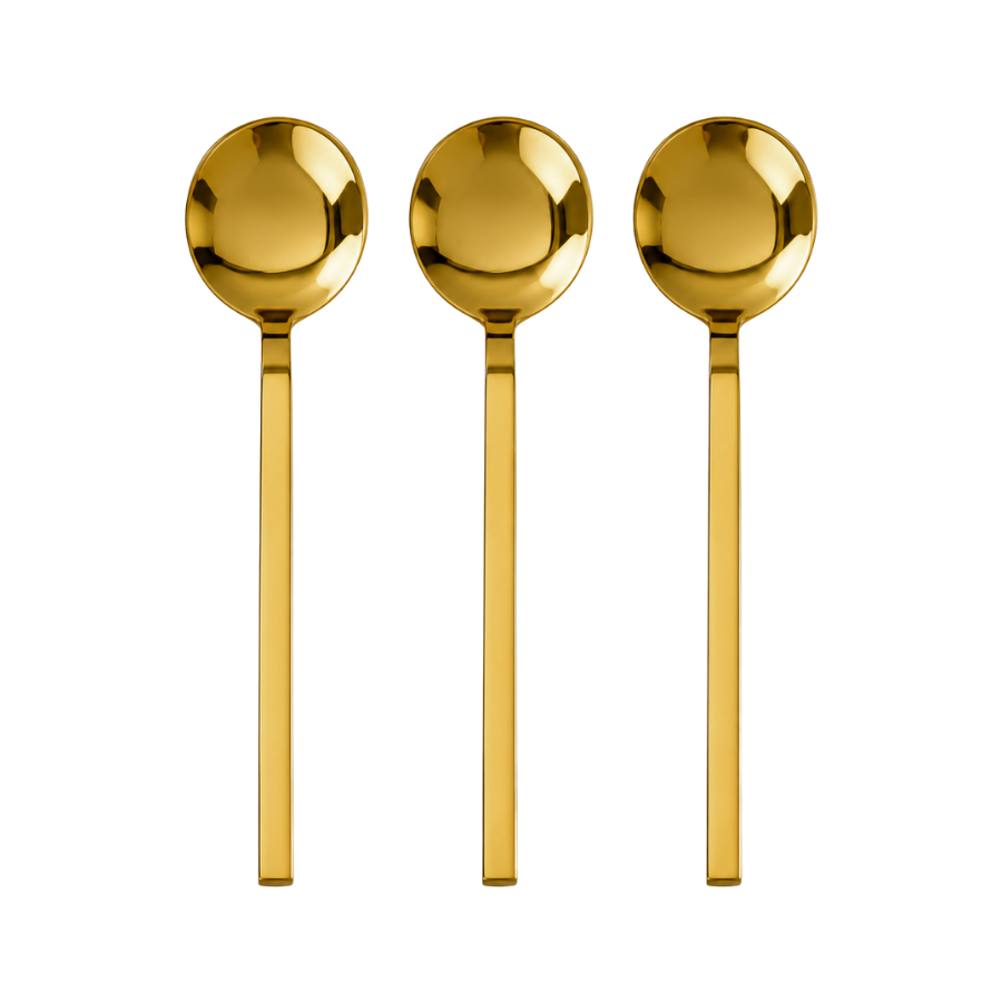 Serveringsske CLARE (3pcs) Guld
