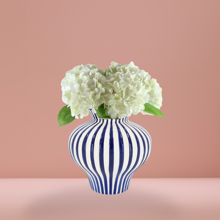 Evighedsbuket Hortensia Blomst i Hvid (H32cm)