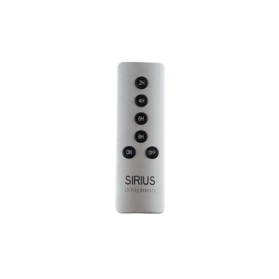 Sirius - Carolin Juletræslys 10stk Sølv (15 cm)