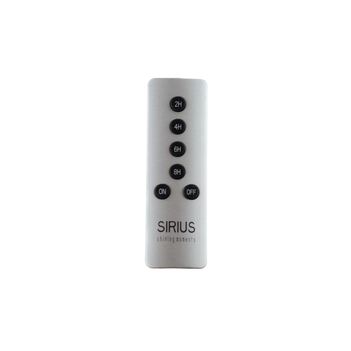 Sirius - Carolin Juletræslys 10stk Sølv (15 cm)