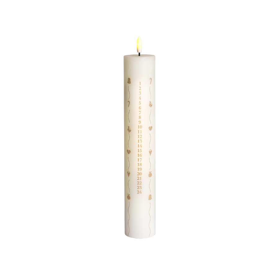 Sirius - Sille LED Kalenderlys (4,8 x 28,9cm)