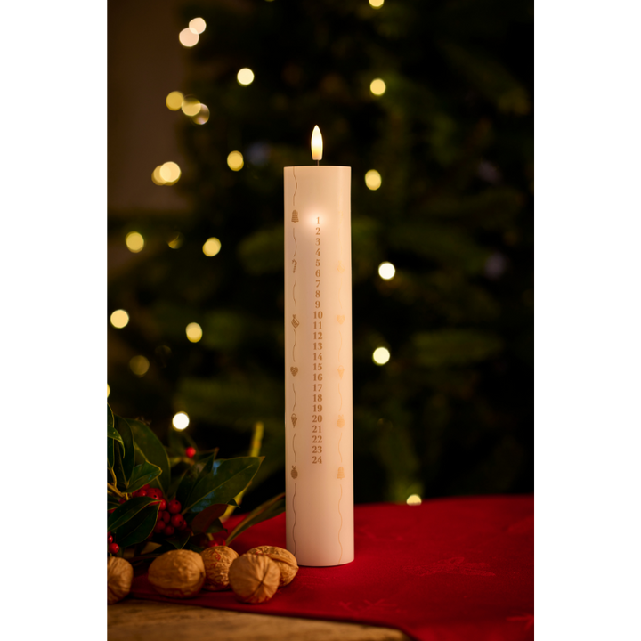 Sirius - Sille LED Kalenderlys (4,8 x 28,9cm)