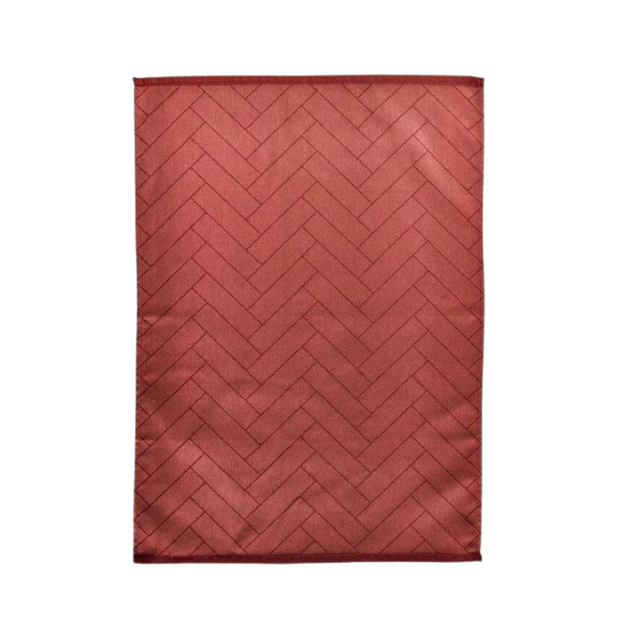 Södahl - Viskestykke Tiles i Dusty Cedar (50x70 cm)