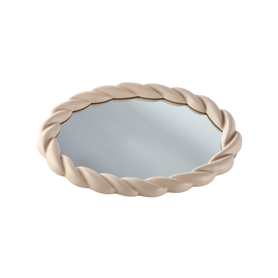 Spejl  FADDA (25x34,5x2,7cm) Beige