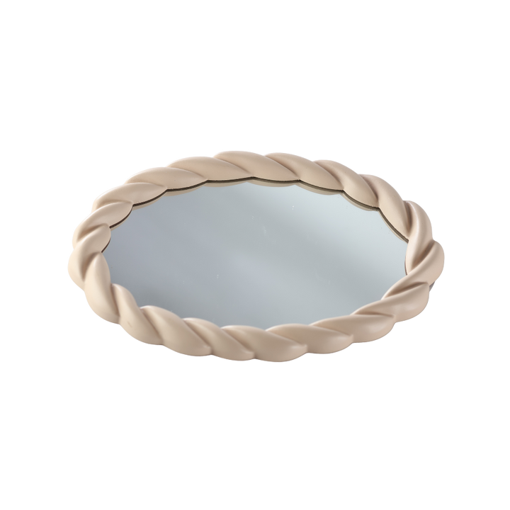 Spejl  FADDA (25x34,5x2,7cm) Beige