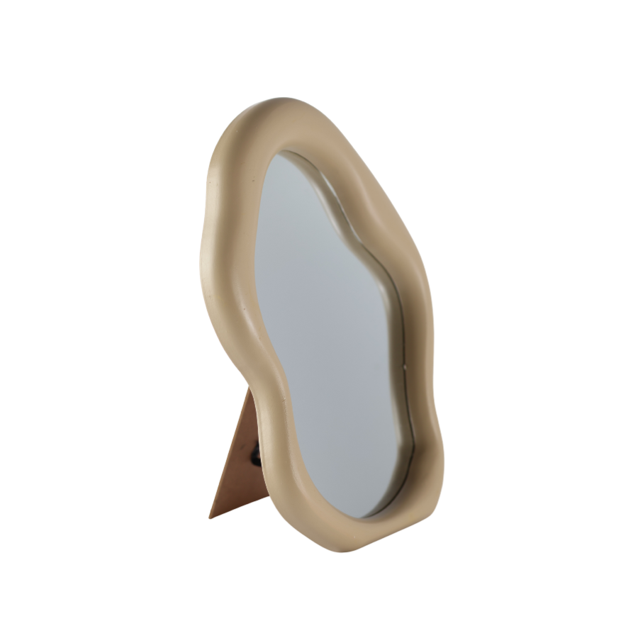 Spejl  METTA (21x29,6x3,4cm) Beige