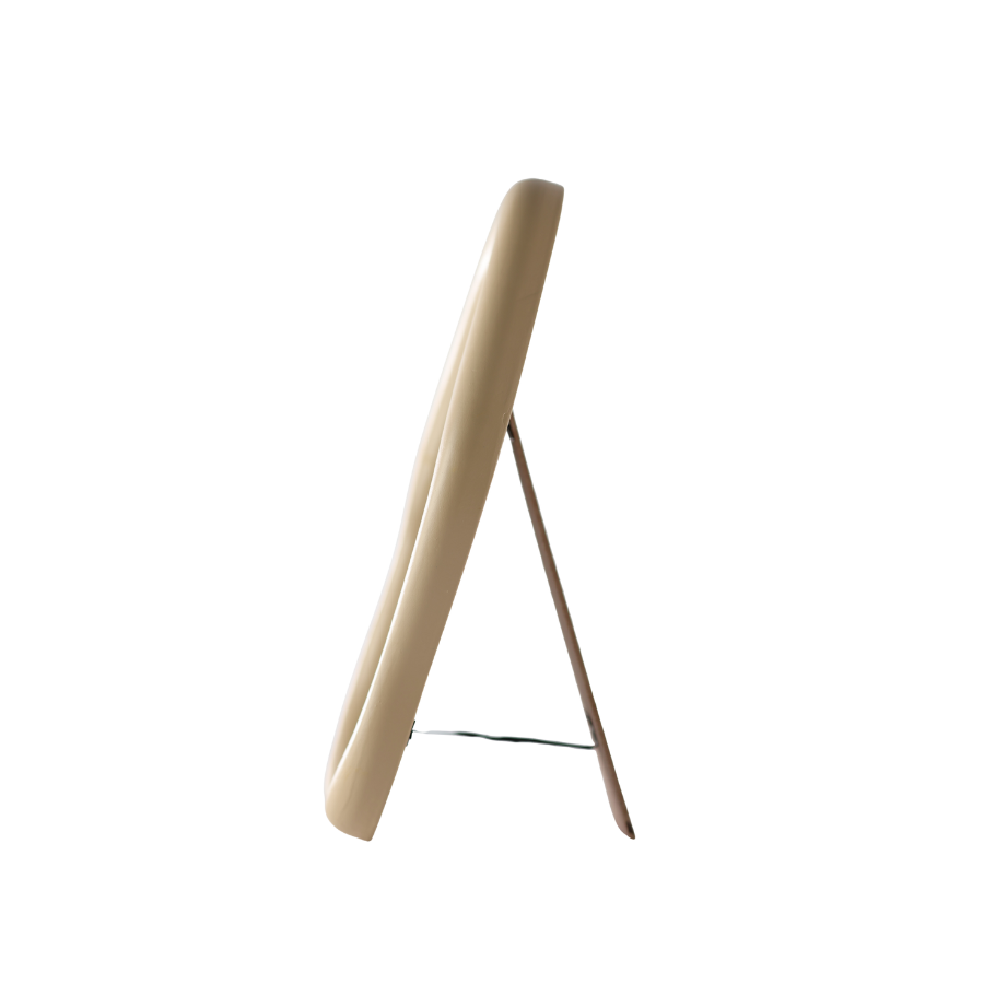 Spejl  METTA (21x29,6x3,4cm) Beige