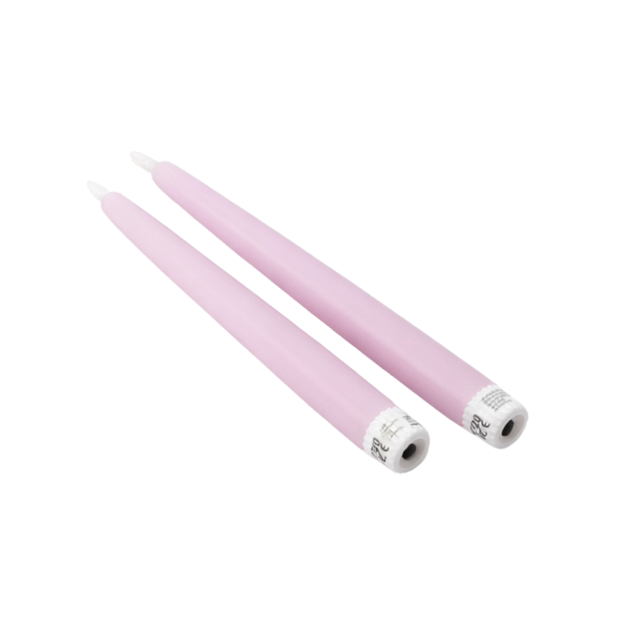 Stagelys LED 2stk Lavendel DAY  H29cm