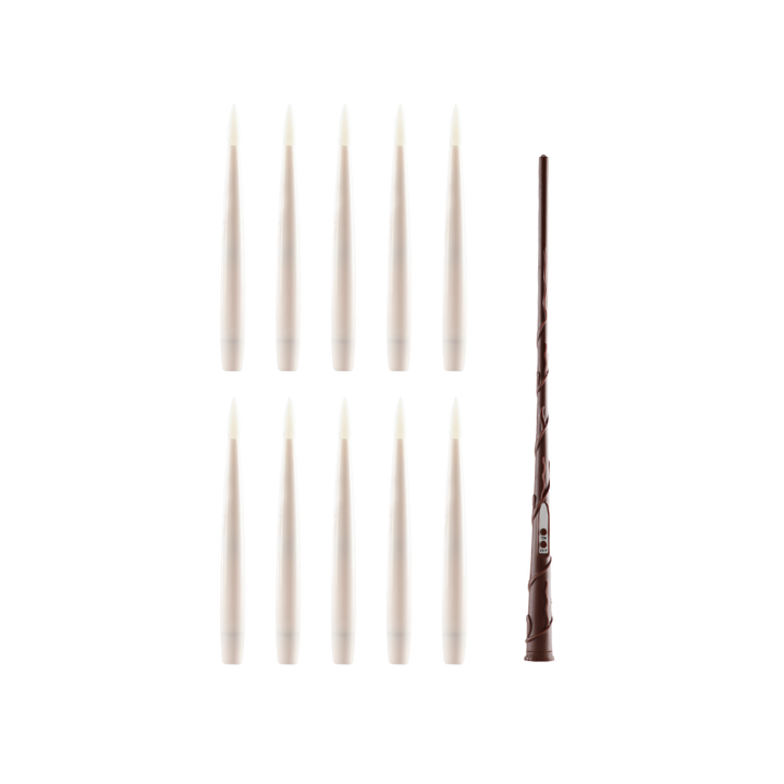 Svævende LED Lys m. Tryllestav 12 stk.