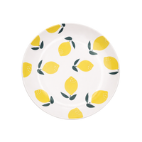 Tallerken m Citron Design GALA (Ø22cm) Gul